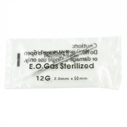 Набор для пирсинга языка с интернал-штангой 1,6 мм. Титан. SBBT02