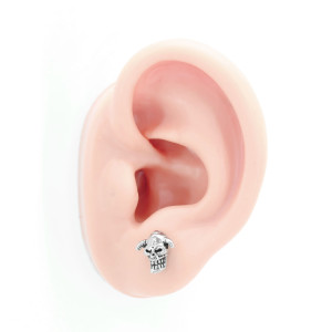 Интернал-лабрета 1,2 мм (набор). Череп с рогами. LI2294