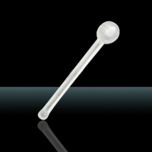 Нострила гвоздик 0,8 мм. Невидимая, акрил. NBRT20