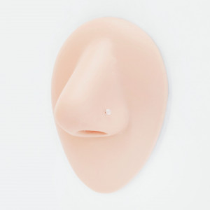 Нострила гвоздик 0,8 мм. Невидимая, акрил. NBRT20