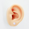 Серьга 1,2 мм. Роза. C1220