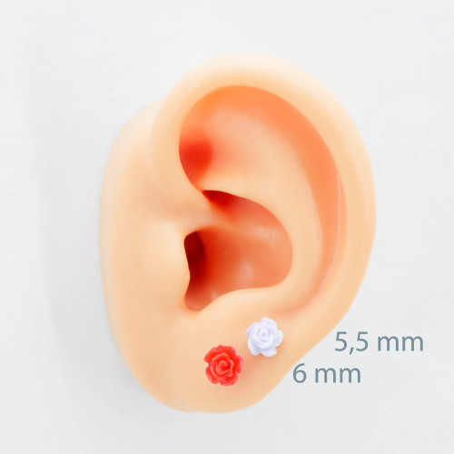 Серьга 1,2 мм. Роза. C1220