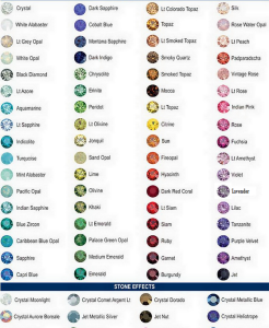 Шарик 1,2 мм с кристаллической вставкой. Диаметр 5 мм XBJ16_5