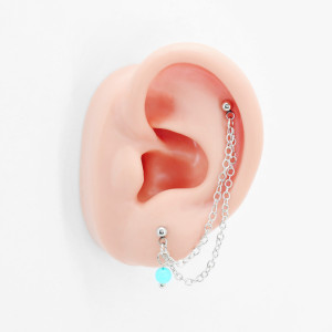 Штанга 1,2 мм для двух проколов. JC-1543