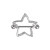 Украшение для пирсинга соска. Звездочка. SNPD4963