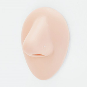 Нострила гвоздик 0,6 мм. Невидимая, акрил. NBRT