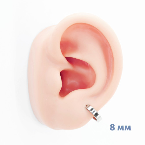 Серьга-кликер 2,5 мм. Титан. SKT2573