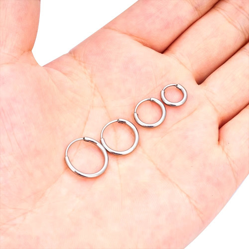 Серьга-кликер 1,6 мм. Титан. SK1637