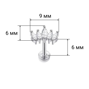 Интернал-лабрета 1,2 мм. LI0366
