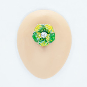 Украшение для пирсинга пупка. Цветок. GPBR31369