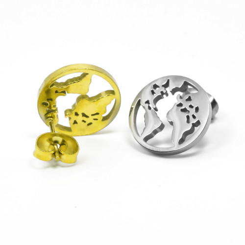 Серьга-гвоздик. Планета. SE3001