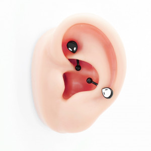 Микробанан 1,2 мм, чёрное титановое покрытие. Инопланетятин. BNE1078