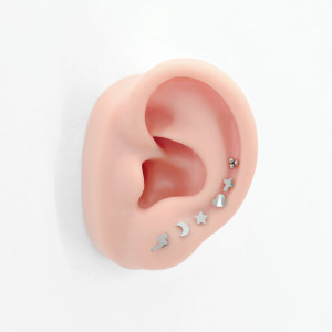 Интернал-лабрета 1,2 мм. Титан. Месяц 4 х 3 мм. ILT1783