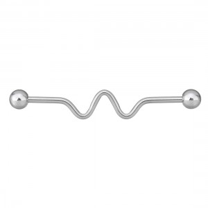 Штанга индастриал 1,6 мм. Зигзаг. BDA14