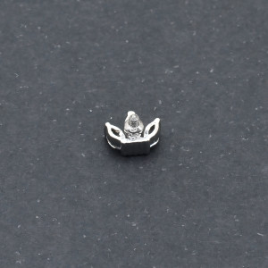 Интернал-накрутка для микродермалов и пирсинга с стержнем 1,6 мм. Корона. IJF0211