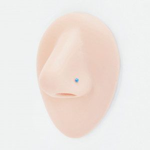 Нострила гвоздик 0,5 мм. Опал 2,5 мм. BLK565