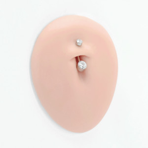 Интернал украшение для пирсинга пупка. Титан. IBNTJ009