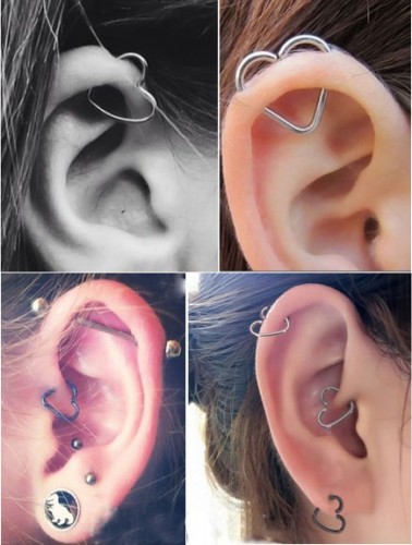 Кольцо-Daith сердце 1,2 мм. RDHR16