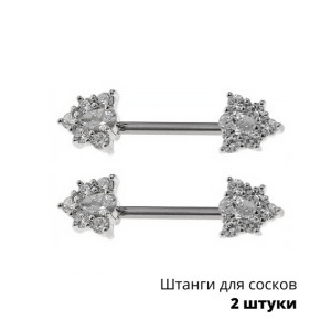 Украшения для пирсинга сосков. Пара. SNP764-2