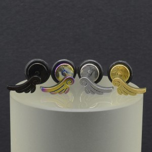 Серьга 1,2 мм. Крылышко. Пара. C107621