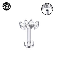 Интернал-лабрета 1,2 мм. Титан. ILBT5685