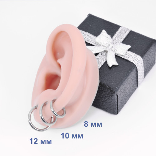 Кольцо сегментное 1,6 мм кликер. Титан. Анодирование. HSEGTA14