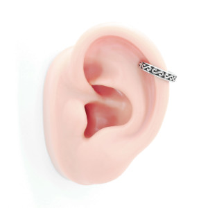 Серьга-кликер. Узор. SK758