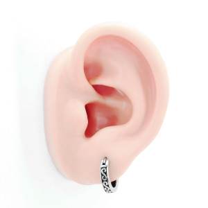 Серьга-кликер. Узор. SK758