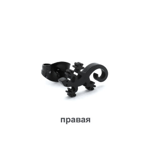 Серьга-гвоздик. Ящерица. SE0380