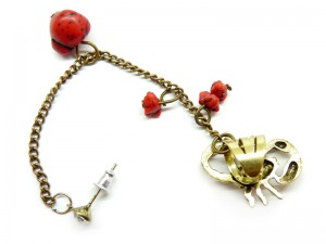 Кафф Скорпион, бронза EC256