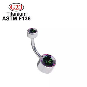 Интернал украшение для пирсинга пупка. Титан. IBNTJ7868