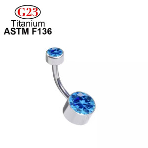 Интернал украшение для пирсинга пупка. Титан. IBNTJ7868