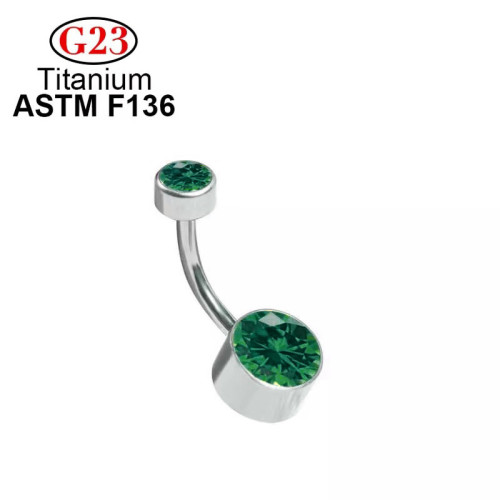Интернал украшение для пирсинга пупка. Титан. IBNTJ7868