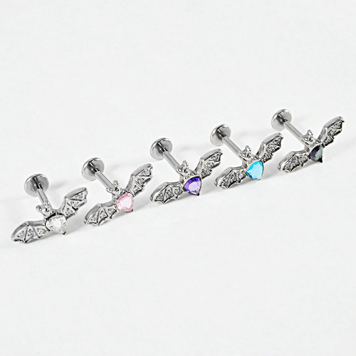 Интернал-лабрета 1,2 мм. Летучая мышь. IL0094