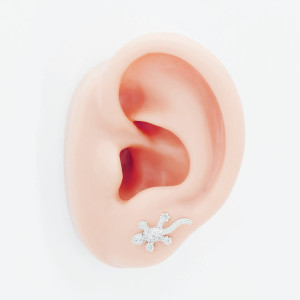 Интернал-лабрета 1,2 мм. Ящерица. Стержень титан. ILBT5874