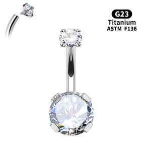 Интернал украшение для пирсинга пупка. Титан. IBNTJ6727
