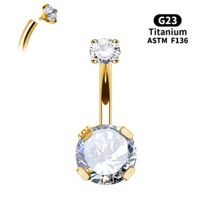 Интернал украшение для пирсинга пупка. Титан. IBNTJ6727