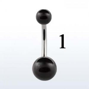 Украшение для пирсинга пупка. "Жемчуг". BNPRB