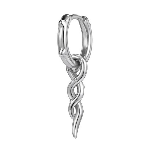 Серьга-кликер с подвеской Терновник. SK770