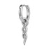 Серьга-кликер с подвеской Терновник. SK770