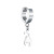Серьга-кликер с подвеской Скорпион. SK5805 (1)