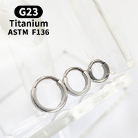 Серьга-кликер 2,5 мм. Титан. SKT1322