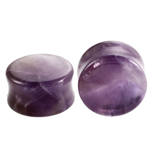 Плаг из натурального аметиста. TNLAM