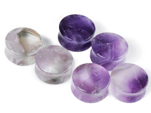 Плаг из натурального аметиста. TNLAM