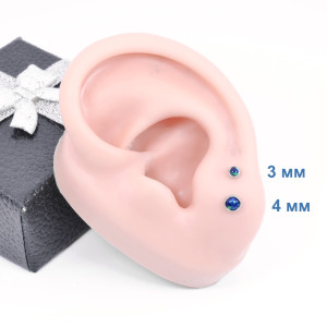 Интернал-лабрета 1,2 мм. Опал 3 мм. LBSO0538