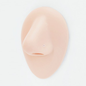 Нострила гвоздик 0,6 мм. Невидимая, акрил. NSCBITT2