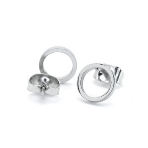 Серьги-гвоздики. Пара. Круг. SE0302-2