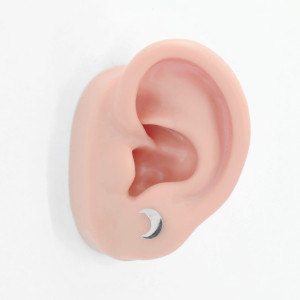 Серьга-гвоздик. Месяц. SE2090