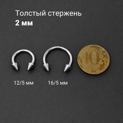 Циркуляр 2 мм, конусы. CBRCN12