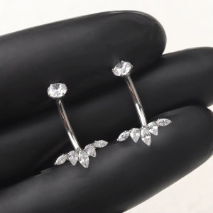 Интернал украшение для пирсинга пупка. Титан. IBNTJ012